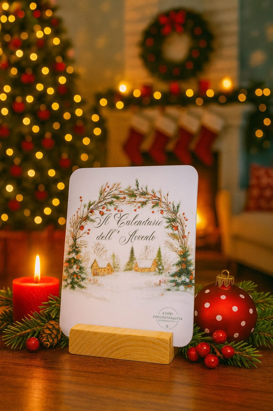 Calendario dell'Avvento "Il villaggio di Natale"